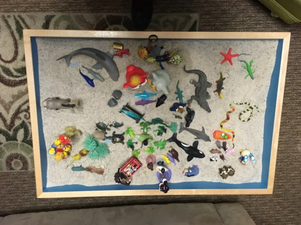 sand therapy toys