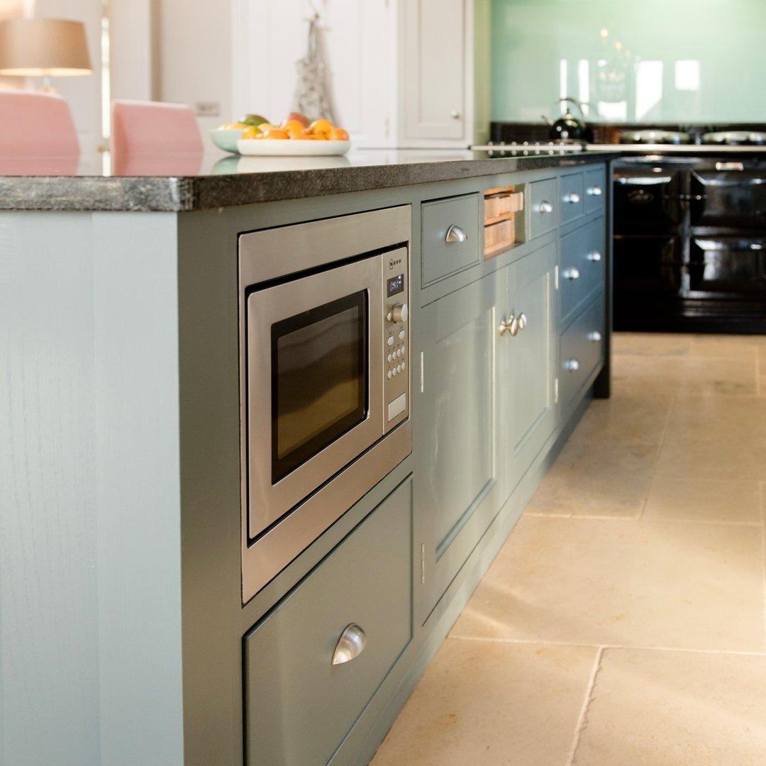 Kitchen islands really are an interior trend that&rsquo;s here to stay. With people often choosing to paint them a different colour to the rest of their cabinetry. 

The beauty of a hand painted kitchen means that it&rsquo;s relatively easy to refres