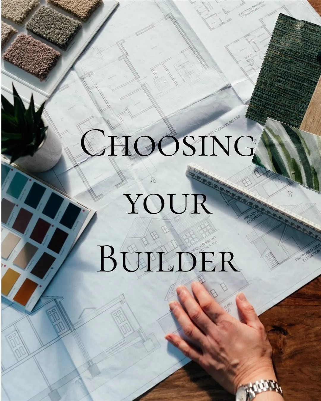 When selecting a Builder don't just go with the cheapest quote...

When you're getting prices from builders, always aim for 3&ndash;4 quotes and keep your brief identical each time so you're comparing like for like. 

Also, be aware these other consi