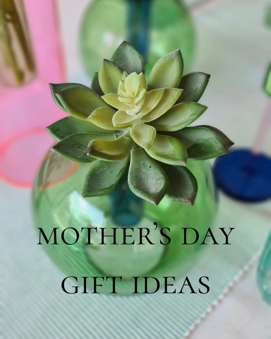 Mother&rsquo;s Day is coming up this Sunday.

We have beautiful baskets, candles, vases, faux plants &amp; greenery, throws, matches and so much more in the Studio ready for purchase, perfect for treating your Mum (or yourself).

Gift wrapping availa