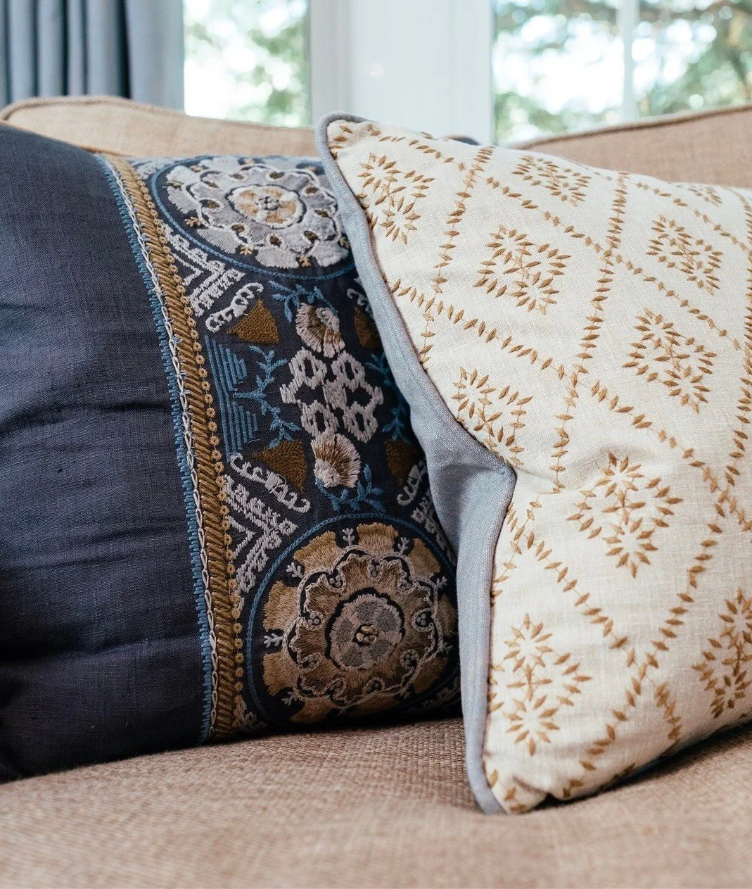 Bold pattern isn't for everyone &mdash; and that's absolutely fine. But texture? Texture is non-negotiable. 

Without it, even the most beautifully put-together room can fall flat. It's the subtle layering of fabric, weave and detail that gives a spa