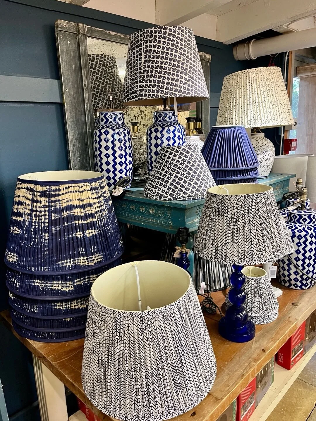 We couldn&rsquo;t walk past these without stopping. 

These stunning lampshades caught our eye on a recent visit to Burford Garden Centre. Displayed together by colour, they were nothing short of striking. And it got us thinking about just how transf