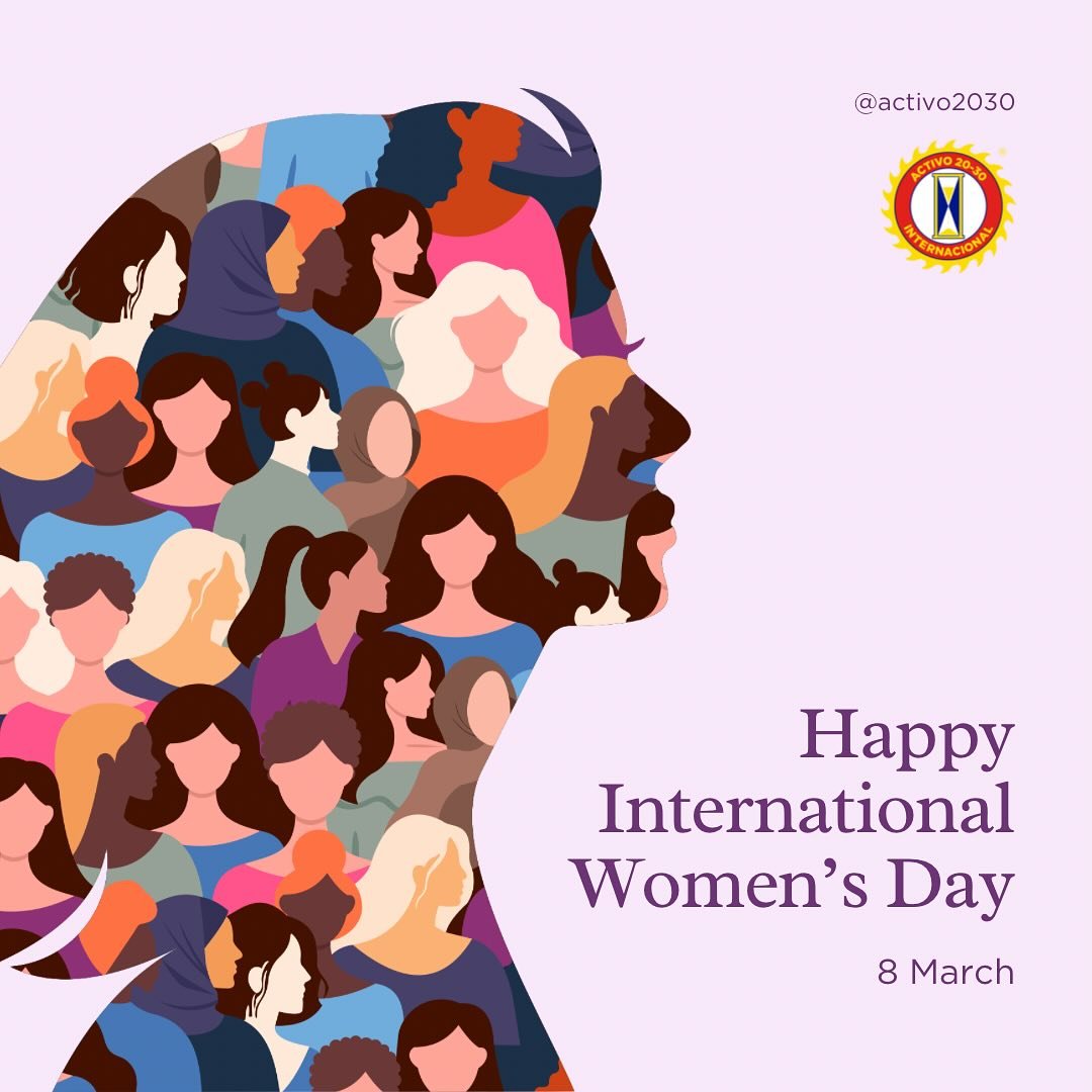 Día Internacional de la Mujer – 8 de marzo
Hoy celebramos la fuerza, la resiliencia y la valentía de las mujeres que, con su trabajo y compromiso, transforman el mundo. En el Club Activo 20-30 de Santo Domingo, reconocemos el pap
