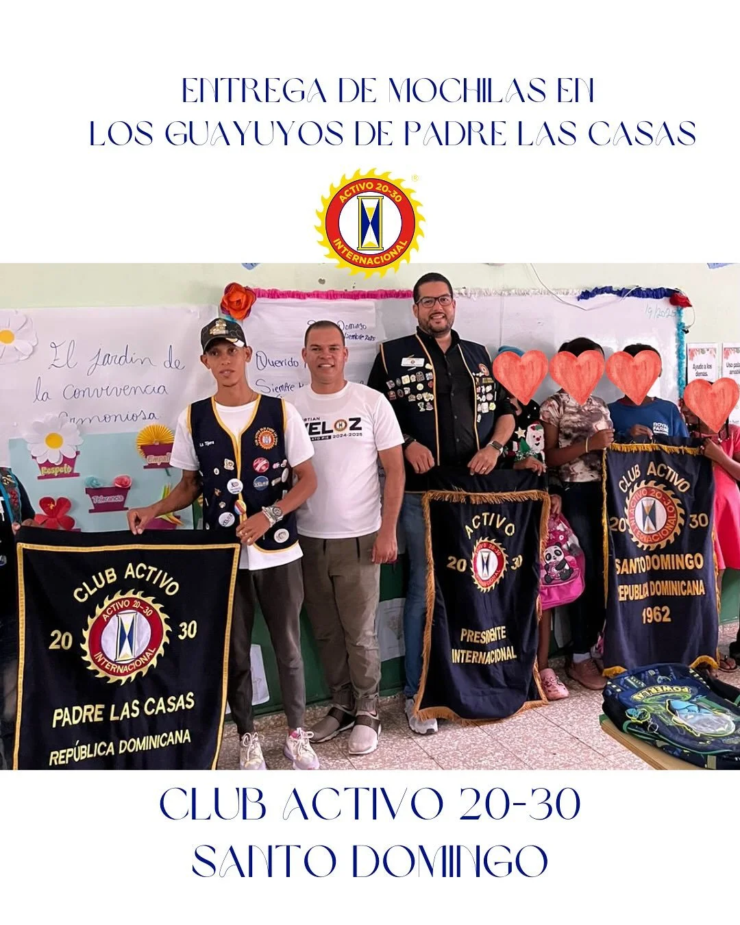 ✨ El pasado viernes 12 de septiembre vivimos una jornada llena de solidaridad y alegría en la comunidad Los Guayuyos de Padre Las Casas, donde compartimos un espacio muy especial junto a nuestro club hermano. 🫱🏼‍🫲🏽
🎒 Gracias al apoyo
