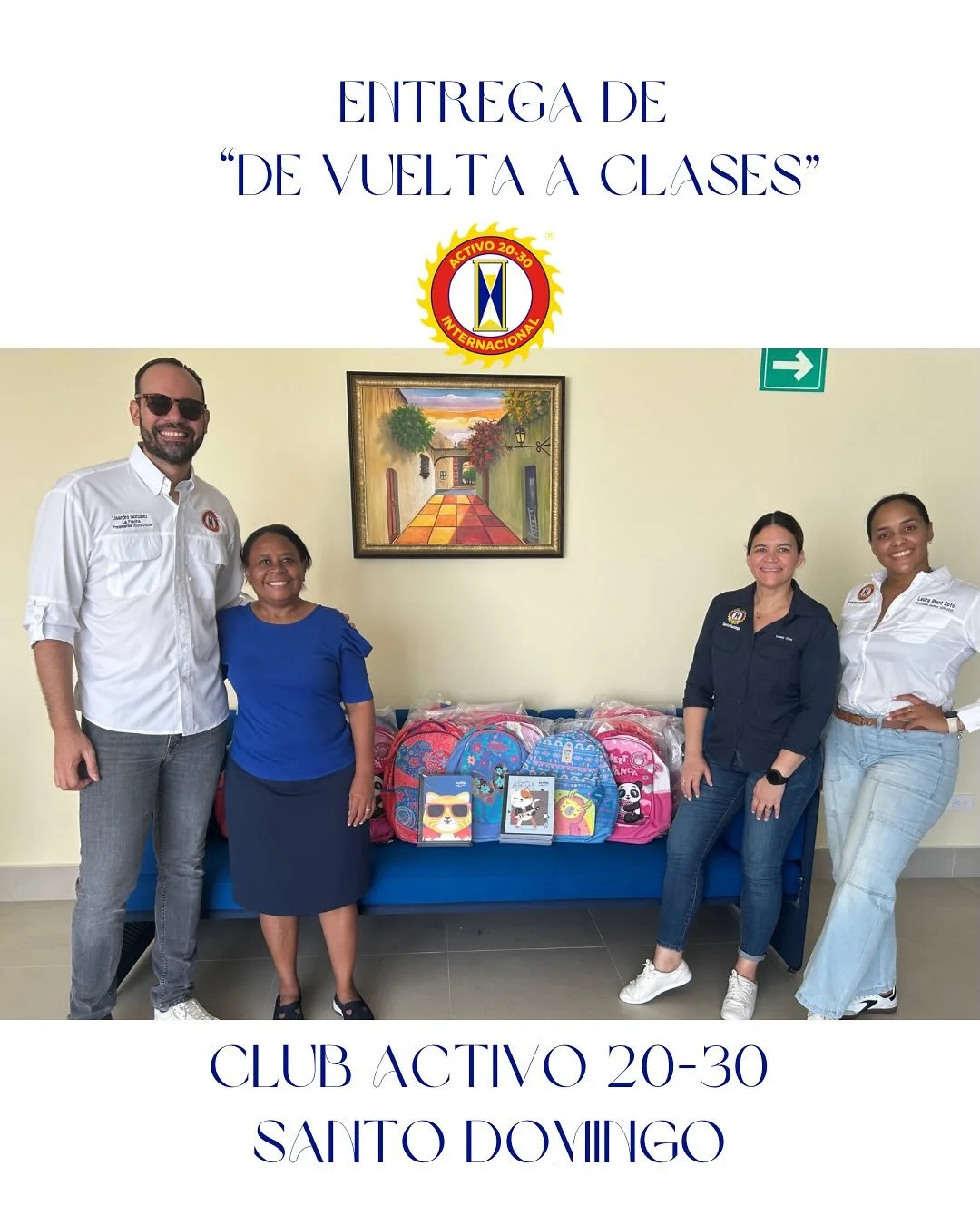 🎒✏️ Entrega de “De Vuelta a Clases”
Con gran satisfacción compartimos la realización de nuestra entrega “De Vuelta a Clases”, iniciativa que busca aportar al desarrollo académico de la niñez en co