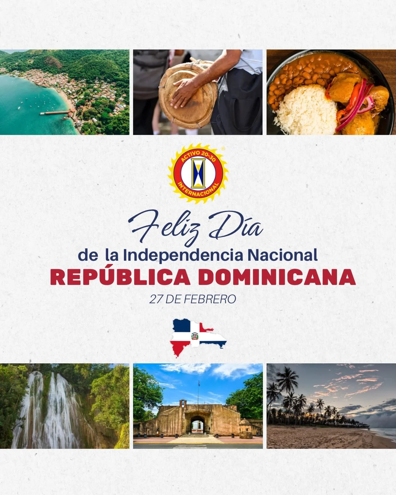 Hoy, 27 de febrero, conmemoramos el 181 aniversario de la Independencia de la Rep&uacute;blica Dominicana, una fecha que marc&oacute; el nacimiento de nuestra naci&oacute;n libre y soberana. 🇩🇴

Recordamos con respeto y admiraci&oacute;n el lideraz