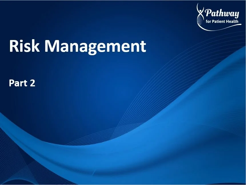 R05:  Risk Management - Part 2