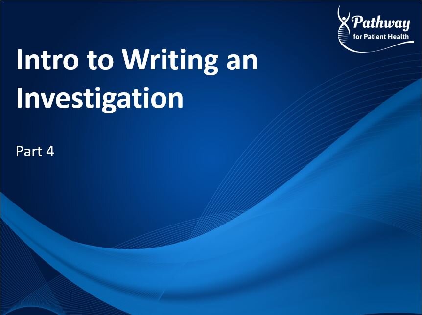 R11b:  Intro to Writing an Investigation - Part 4