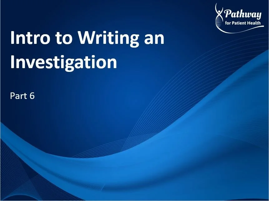 R12:  Intro to Writing an Investigation - Part 6