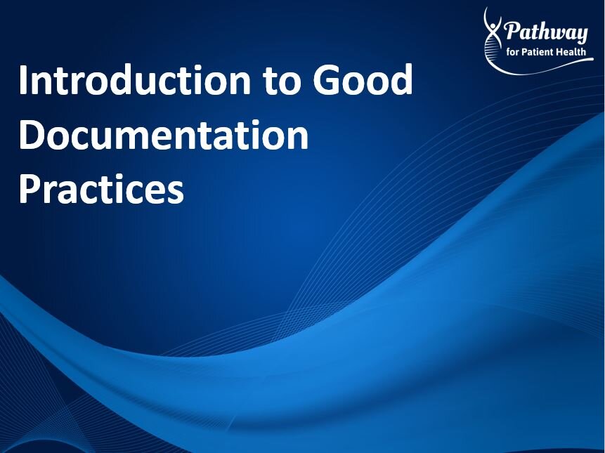 R16:  Introduction to Good Documentation Practices