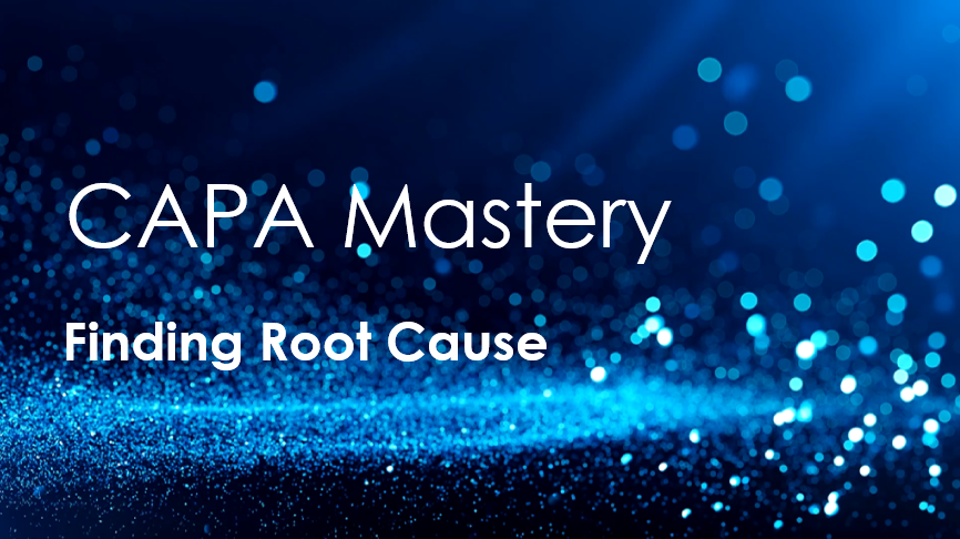 Class 1:  Finding Root Cause