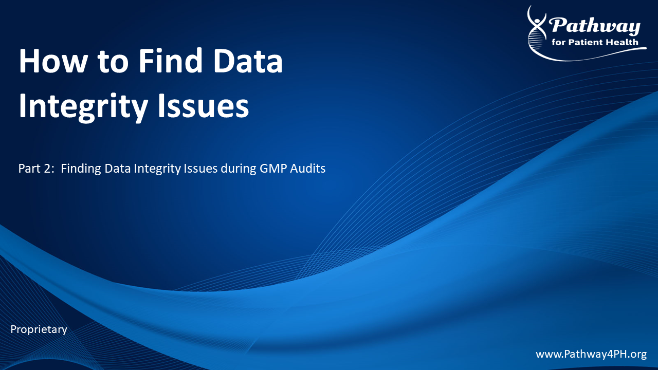 Class 4b:  How to Find Data Integrity Issues - Part 2