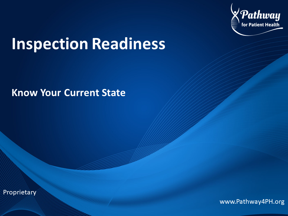 INSP02:  Inspection Readiness - Know Your Current State