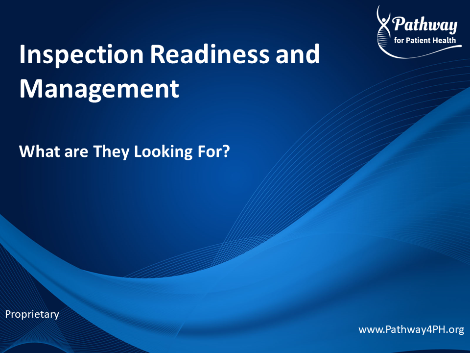 INSP03:  Inspection Readiness and Management - What are They Looking For?