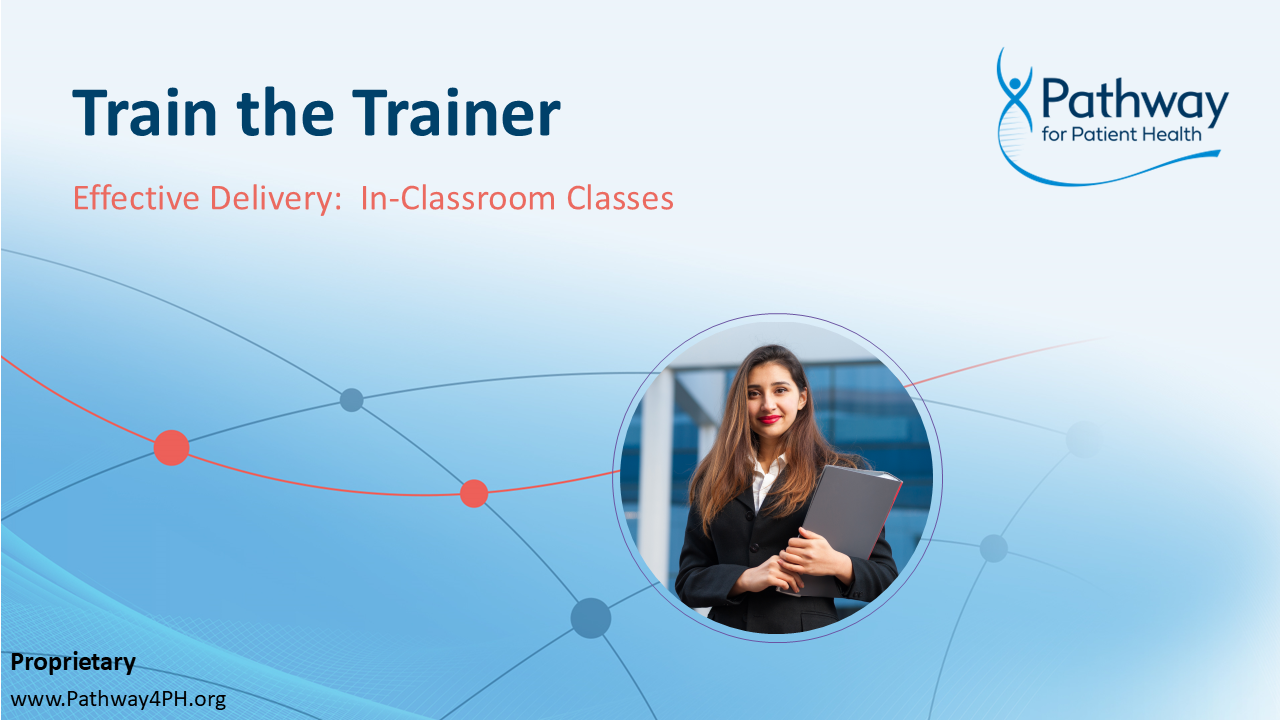 TT-I03  Effective Delivery:  In-Classroom Classes