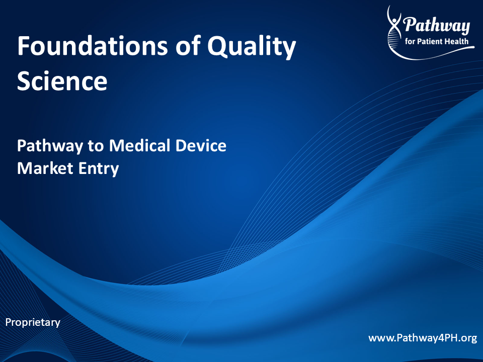 F17 - Pathway to Medical Device Market Entry