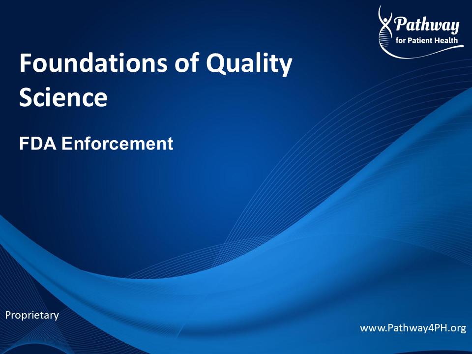 F25 - FDA Enforcement (Multi)