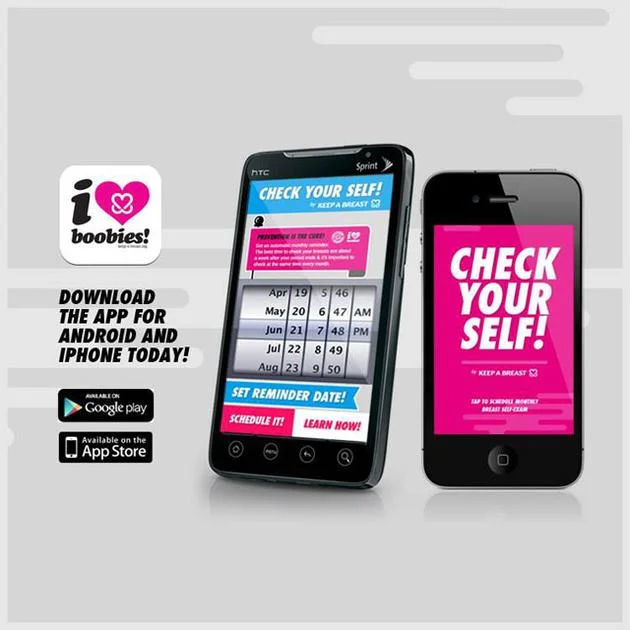 Keep A Breast And Check Yourself With Breast Cancer Mobile App