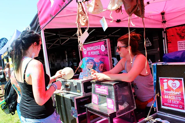 Mina Koo Loves Boobies!