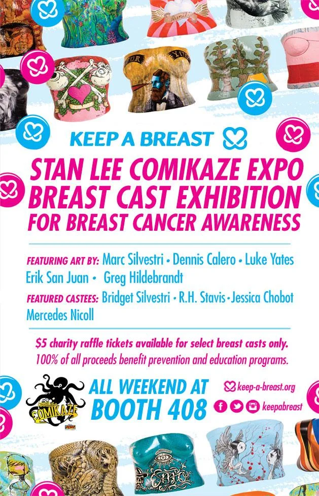 Stan Lee's Comikaze Brings Together R.H. Stavis and Dennis Calero For Keep A Breast