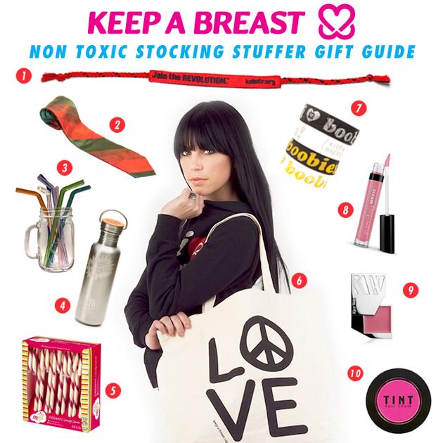 Keep A Breast Non Toxic Stocking Stuffer Gift Guide 2013