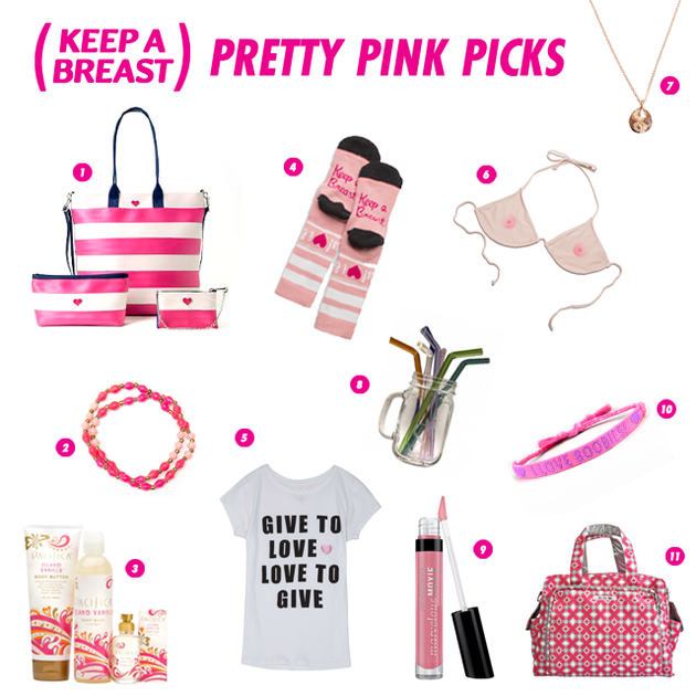 Keep A Breast October Pretty Pink Picks 2014