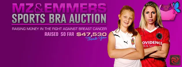 MZ & Emmers Raises Funds For Keep A Breast, Help Them Hit 48k!