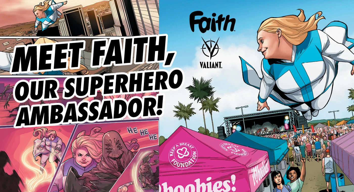 Valiant and KAB Team Up to Prevent Breast Cancer with All-New FAITH Special Edition Comic