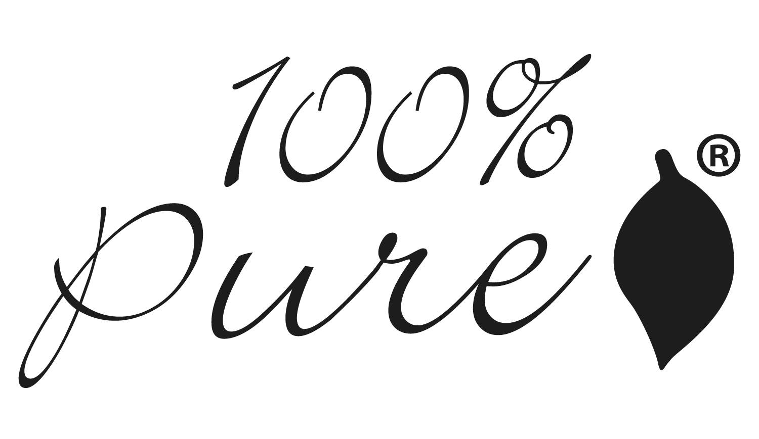 100% pure logo