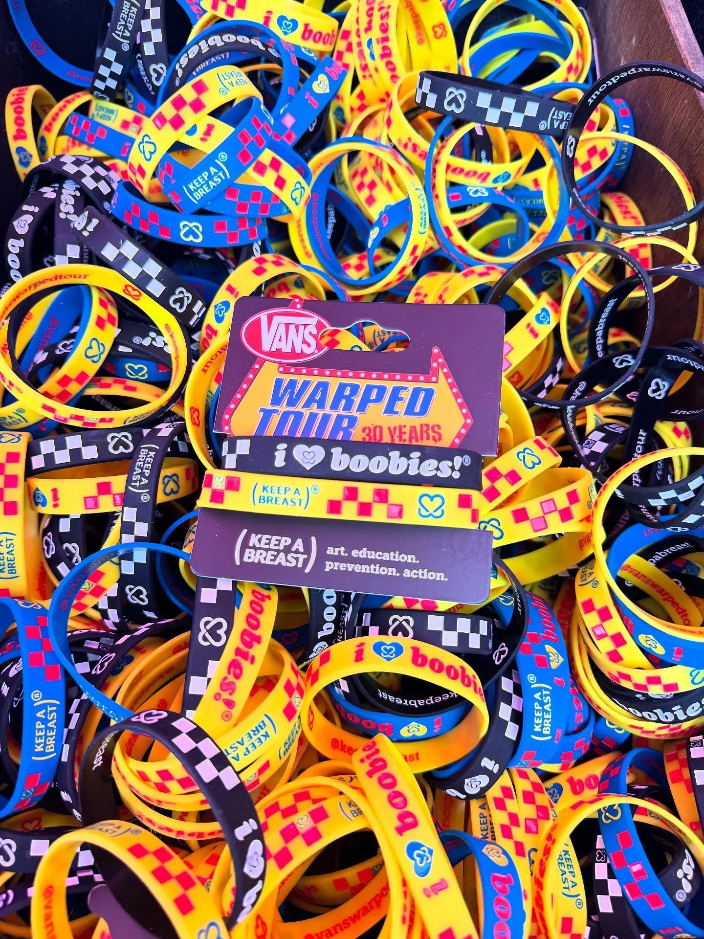 We&rsquo;re almost through Day 1 of @vanswarpedtour  Long Beach but we&rsquo;re still going! If you&rsquo;re coming by tomorrow, come by and find us. We&rsquo;re right by the Unplugged Stage!

Since 2001, we&rsquo;ve been at every Warped Tour and it&
