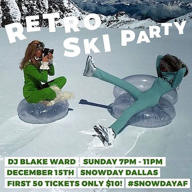 THIS IS TONIGHT! 
#Dallas.. ARE YOU FILLED WITH CHRISTMAS SPIRIT YET? @disco_tx &amp; @snowdaydallas (That badass #Christmas themed instagram museum with the full sized winnebago, Rooftop, Human sized elf on the shelf display, and Motus Booth photobo