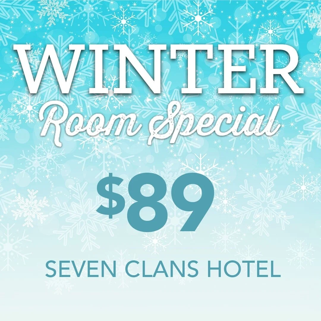 ❄️ Spend the holidays at Coushatta with this amazing $89 room rate at Seven Clans Hotel! Valid for stays November 28-December 22, Sunday-Thursday only.⁠
⁠
Book online or reserve your room by calling (888) 774-7263 and mention offer code JOLLY to rede