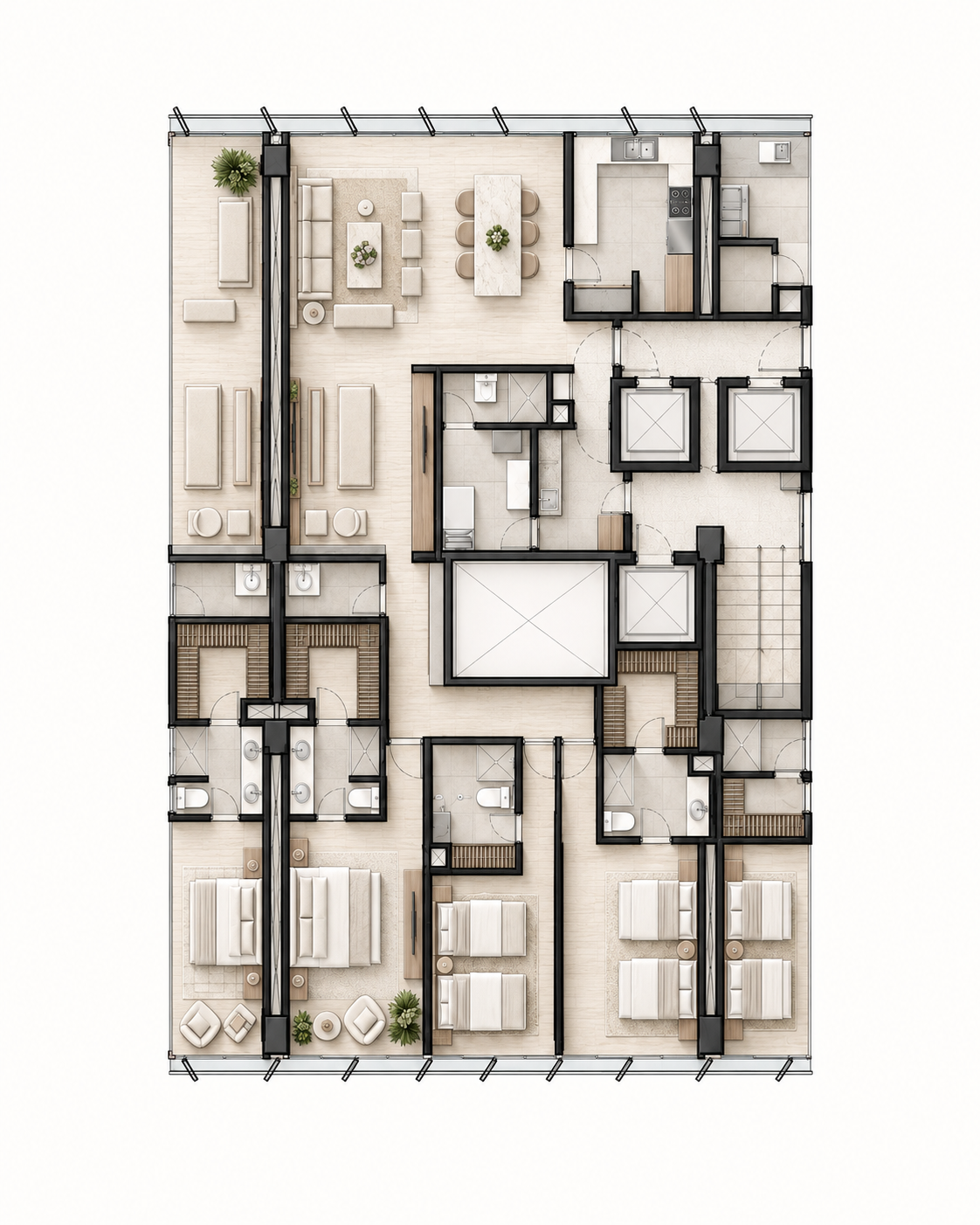 Plano arquitectónico de departamento premium.png