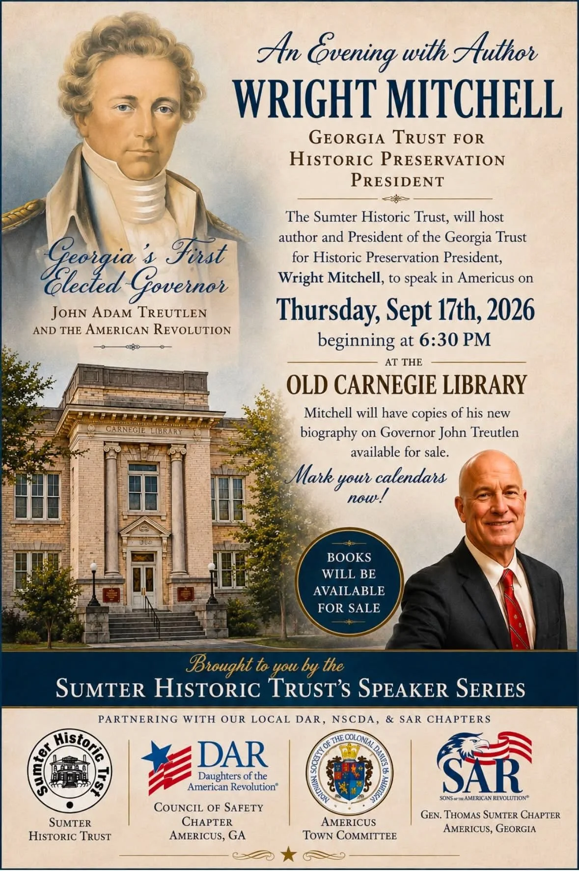 SPEAKER SERIES PRESENTS WRIGHT MITCHELL