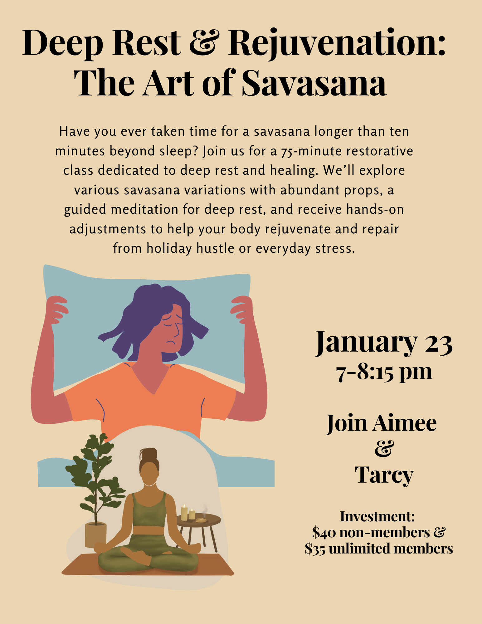 Deep Rest &amp; Rejuvenation: The Art of Savasana 