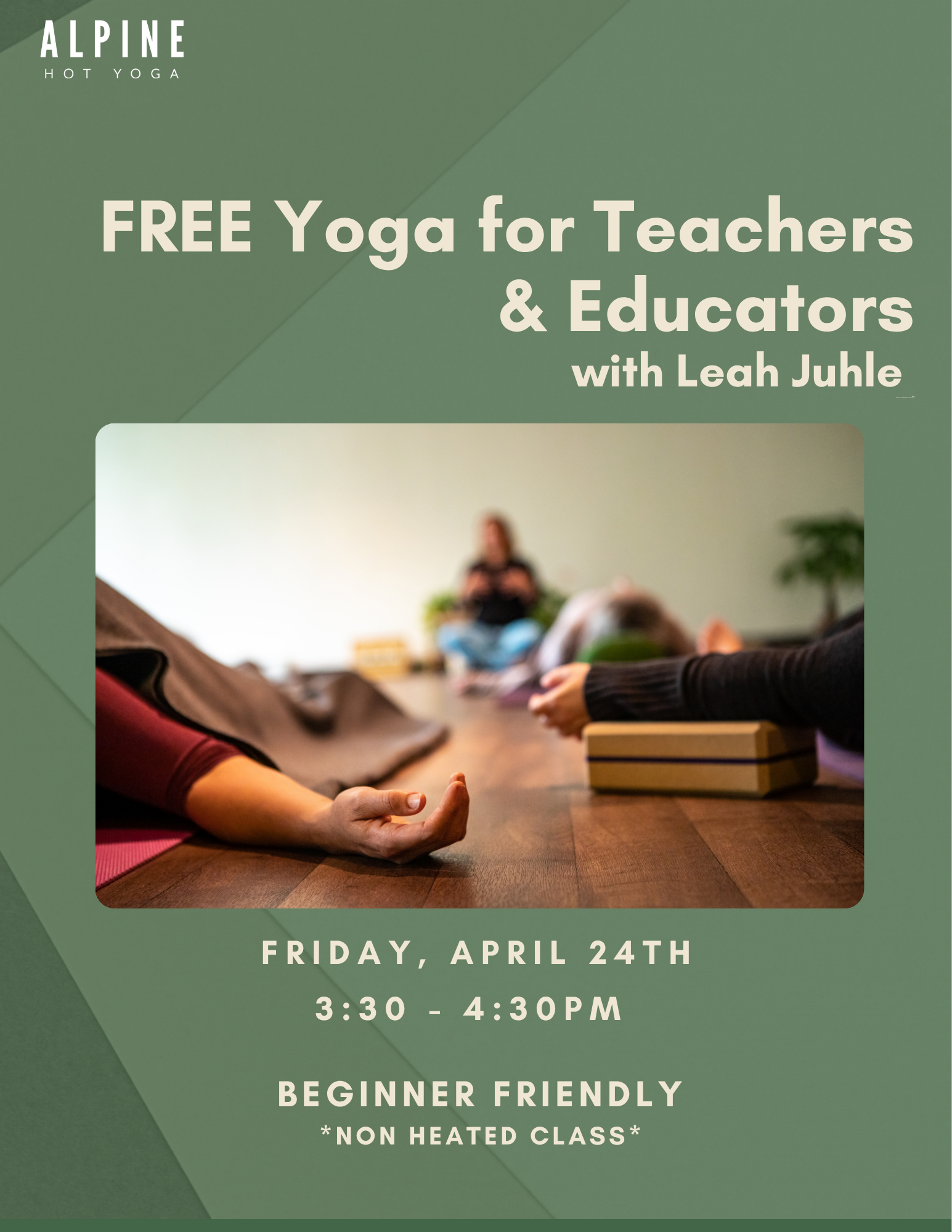FREE Yoga for Teachers & Educators