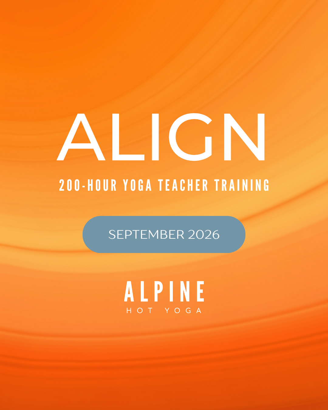 ALIGN: 200-Hour Yoga Teacher Training 