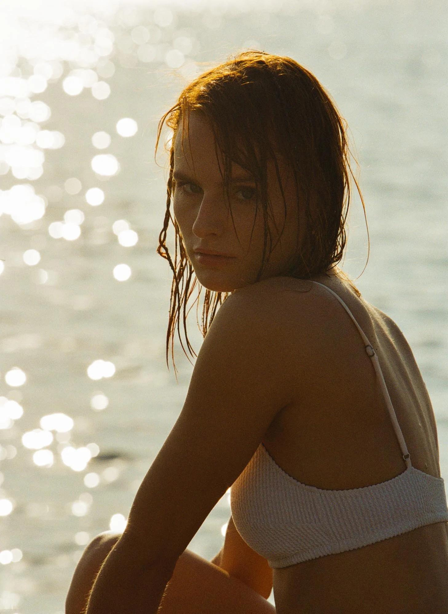 Jasmin Stock photographed by Mike Palmowski in Rhodes. Shot on 35mm color film.