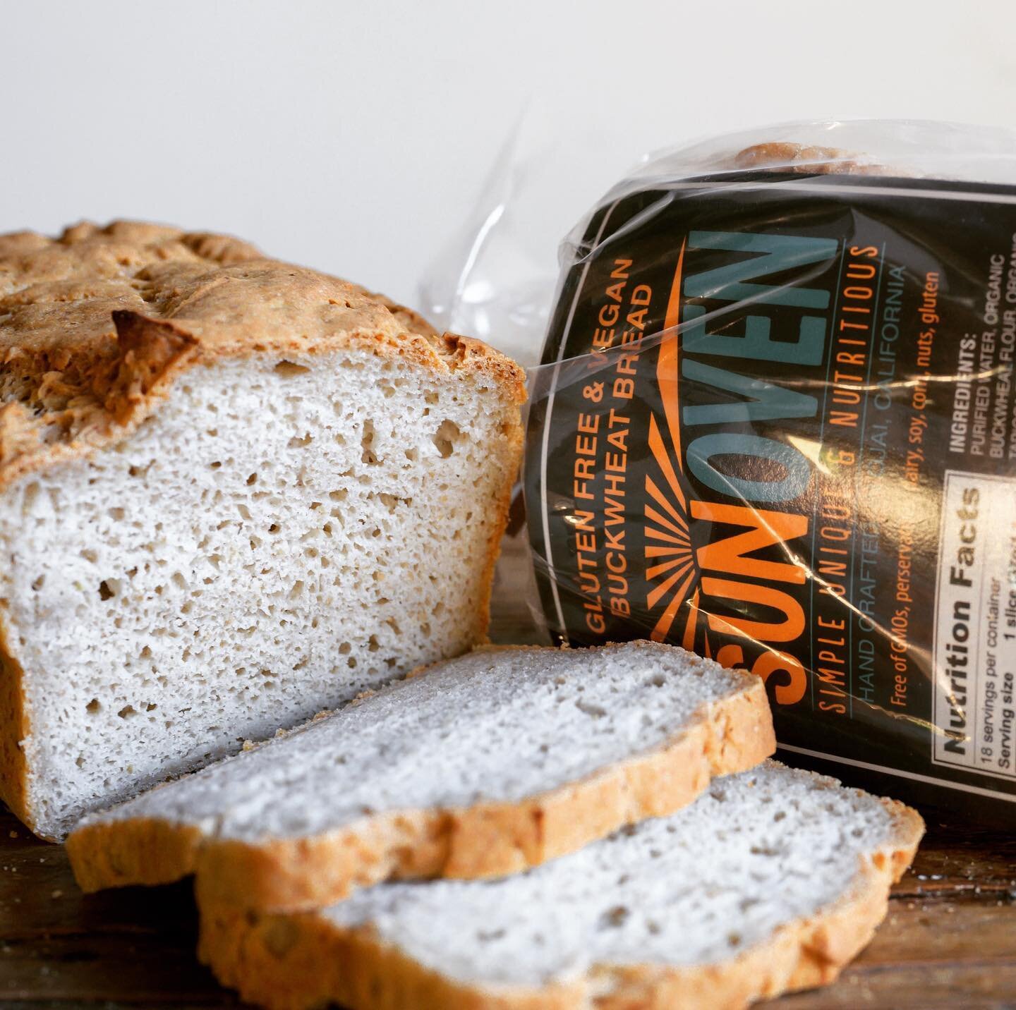 Did you know we bake one of the only gluten-free, vegan AND organic breads on the market? It&rsquo;s also nut-free, soy-free, preservative-free and nutrient-dense. And&hellip;drumroll please&hellip;it&rsquo;s delicious too! 

Fresh bread is available