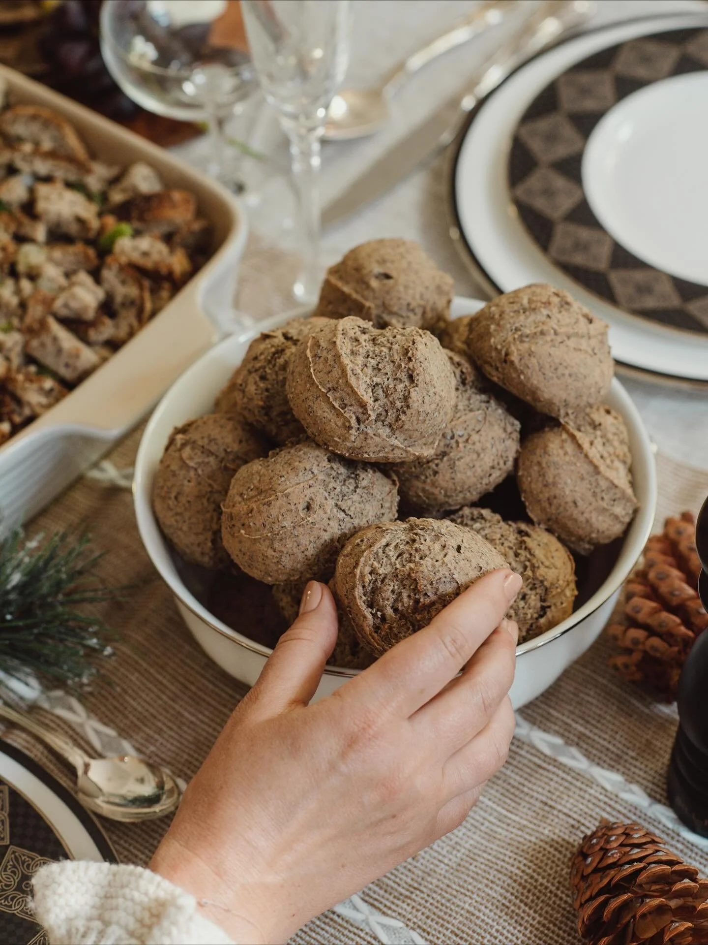 Our classic buckwheat dinner rolls are the perfect complement to your Thanksgiving meal! 

Have you placed your order yet? Tomorrow (Saturday), November 22nd is the deadline to place shipped orders.
Sunday, November 23rd is the deadline to place orde