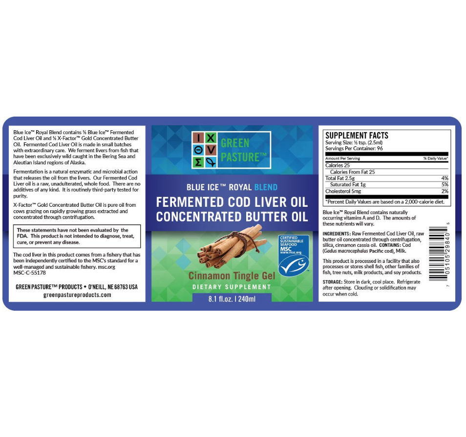 frekvens helvede Uændret Fermented Cod Liver Oil & Concentrated Butter Oil Gel