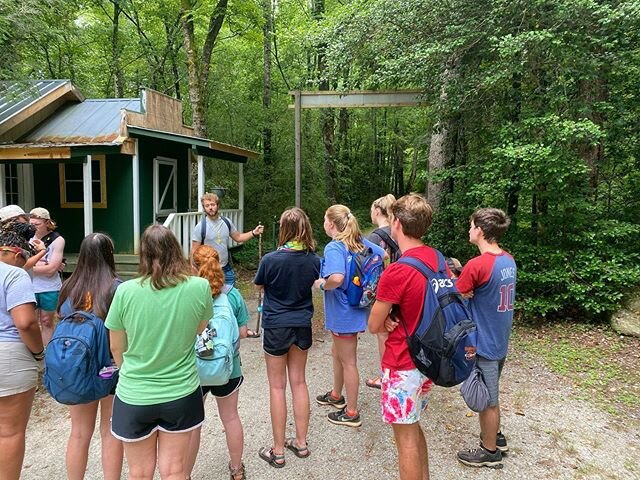 Staff training is underway! 👏🏻 Today our college staff learned how to lead the hike to Hemlock Falls 🌊