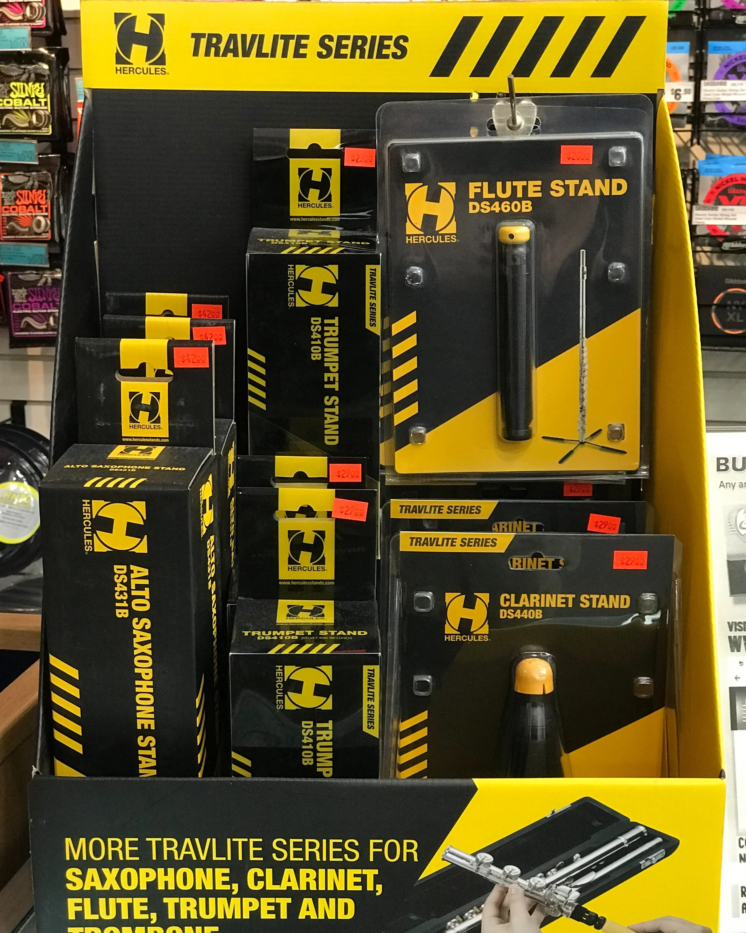 HERCULES BAND INSTRUMENT STANDS