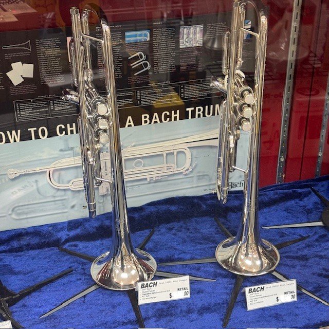Silver Intermediate and Pro Trumpets