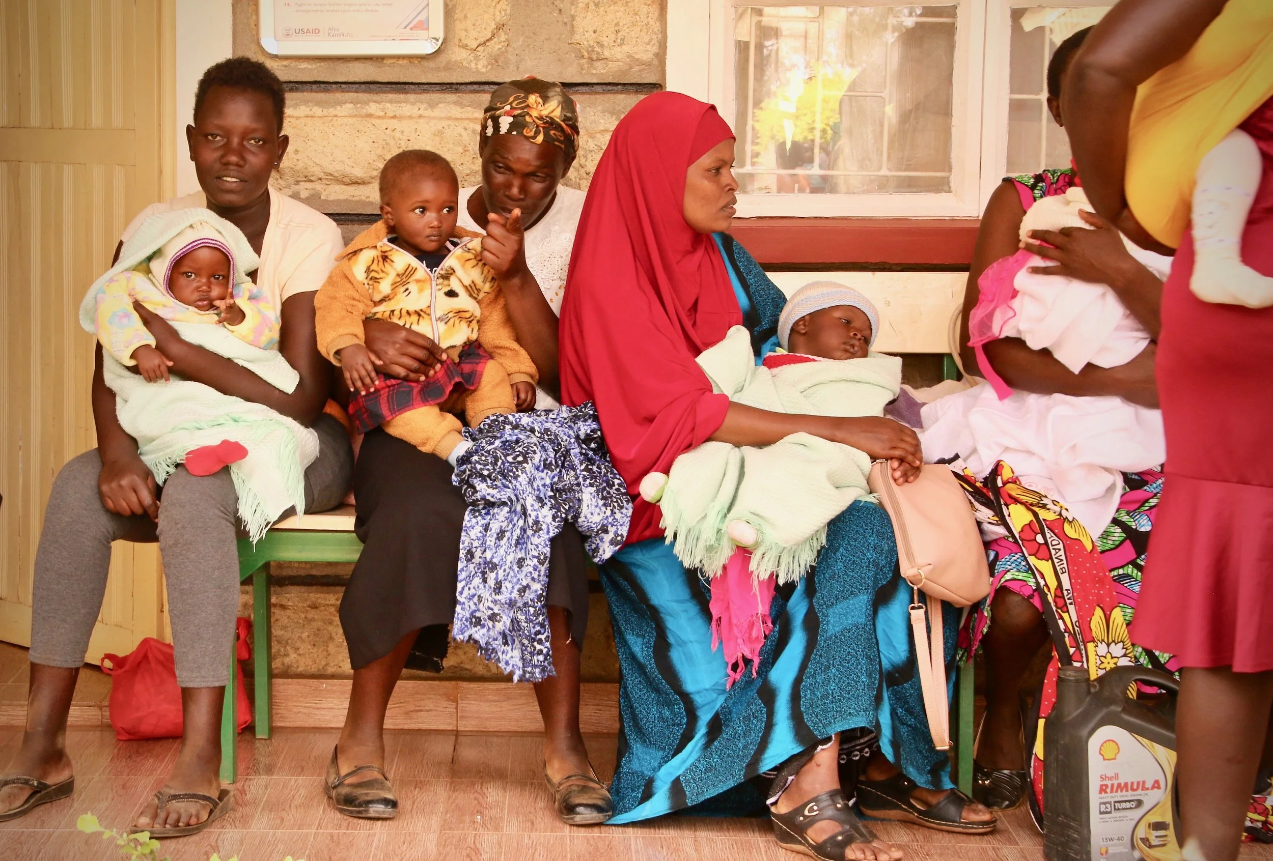 Notes from Ellie: "Mother Care Day at the Lewa Clinic”