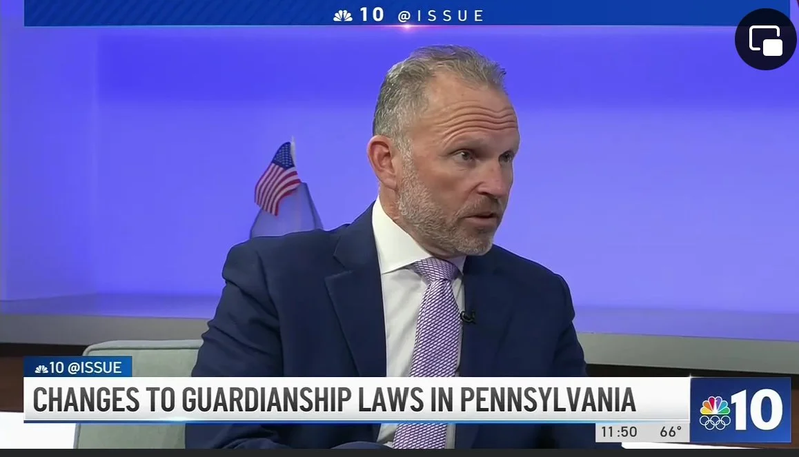 Karl Prior Appears on NBC10 @Issue to Discuss Recent Changes to Guardianship in Pennsylvania