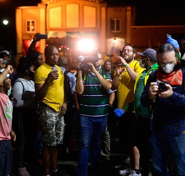 It was purely random that I was in Minneapolis at the start of protests. I was there to photograph a wedding of one of my friends. But, once everything unfolded with the protest, I ran back after to capture the true story. I didn&rsquo;t have an agen