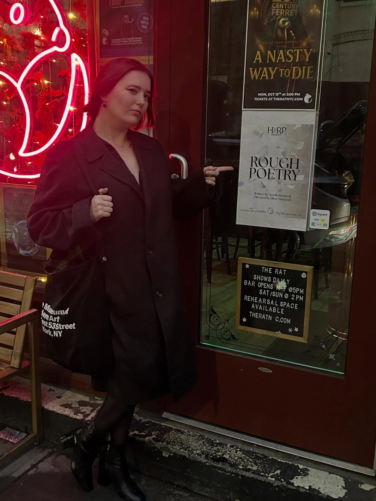 This was so special.

&lsquo;Rough Poetry&rsquo; is a play I wrote last year, upon the ten year anniversary of the beginning of my wonderful, tumultuous and ever growing love affair with New York City. In many ways, it&rsquo;s a love letter to New Yo