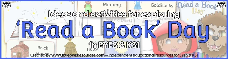 Eyfs Reading Text National Read a Book Day | EYFS & KS1 Activity Ideas — Little Owls ...