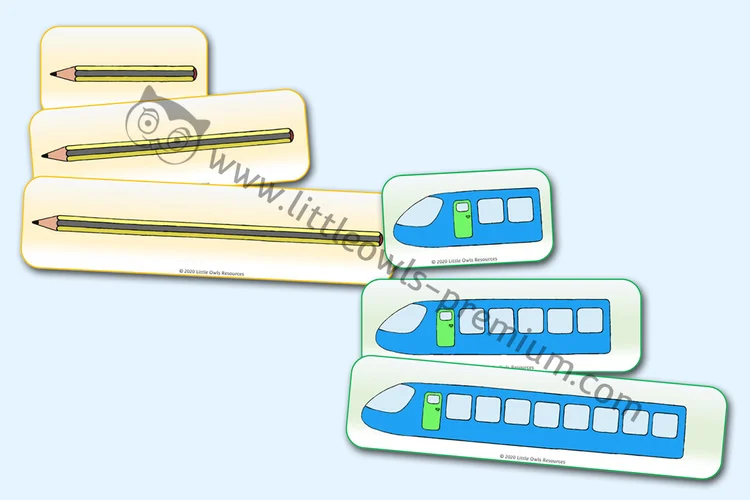 Length Ordering Cards — Long & Short cover